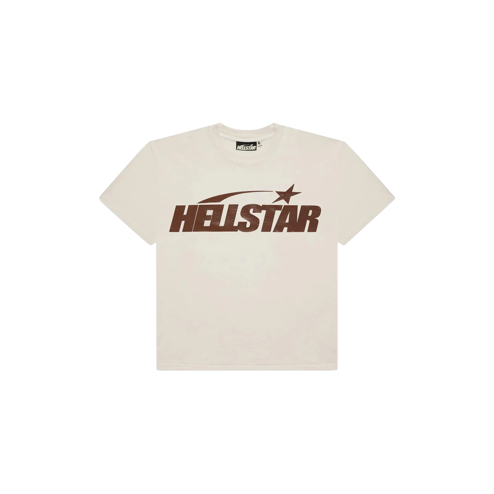 CLASSIC T-SHIRT (GEL PRINT) « WHITE/BROWN »