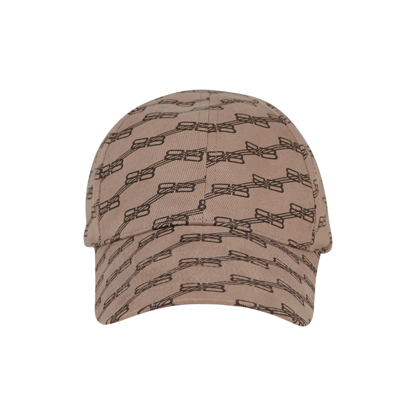 BB MONOGRAM CAP « BEIGE/BROWN »