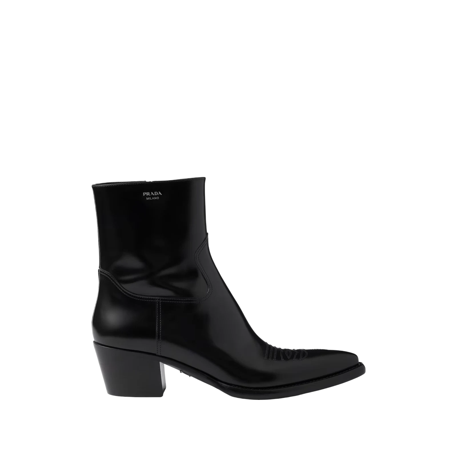 BRUSHED LEATHER BOOTIES