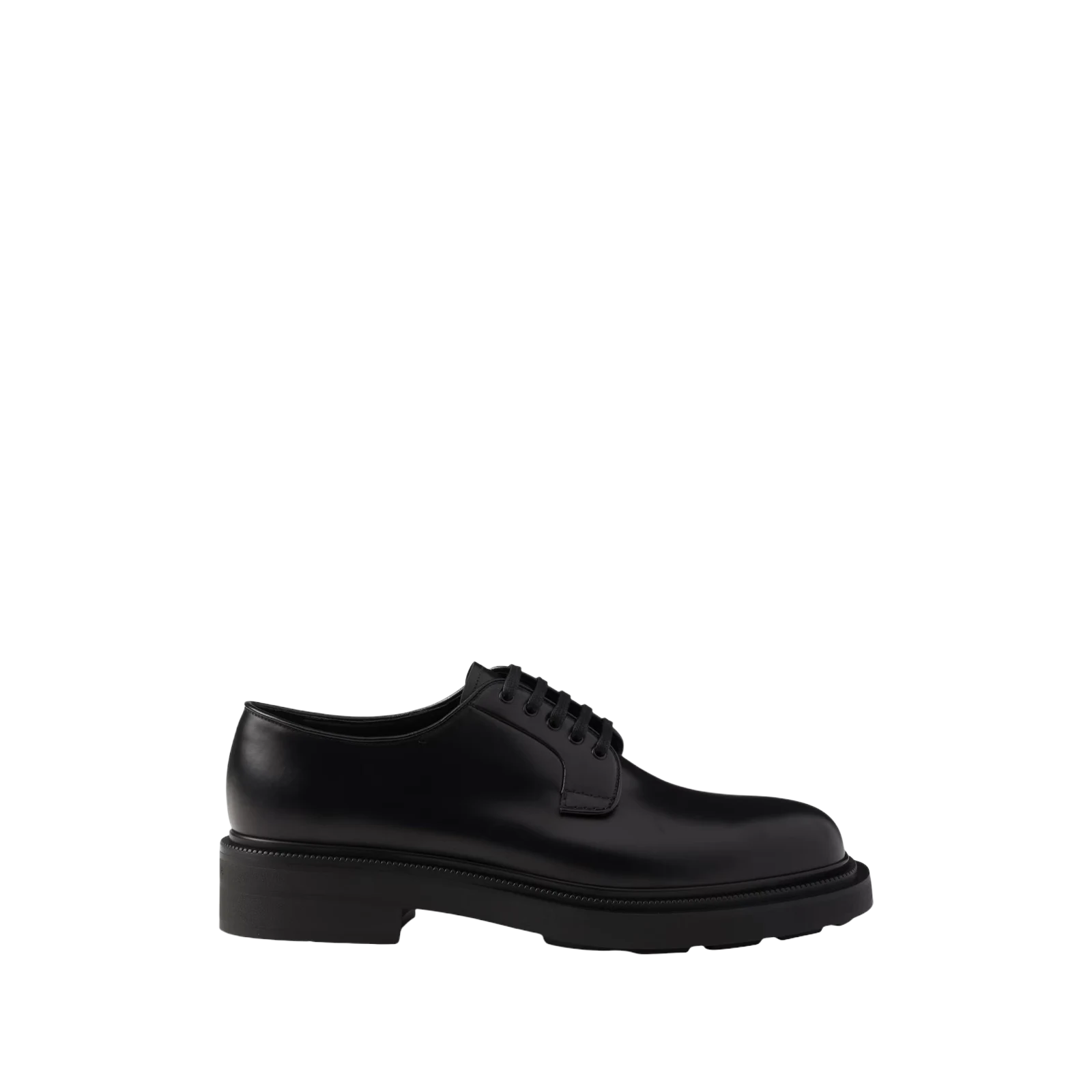 BRUSHED LEATHER DERBY