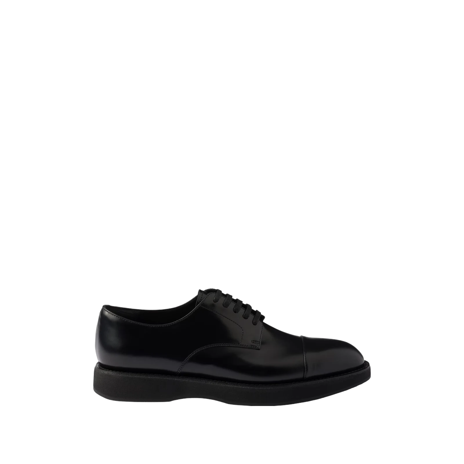 BRUSHED LEATHER LACE-UP