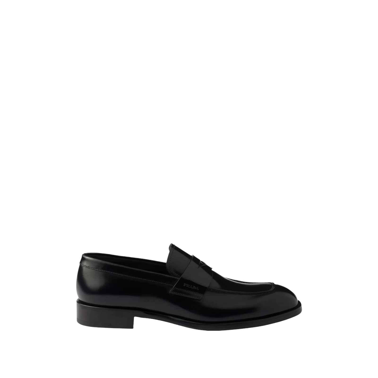 BRUSHED LEATHER LOAFERS