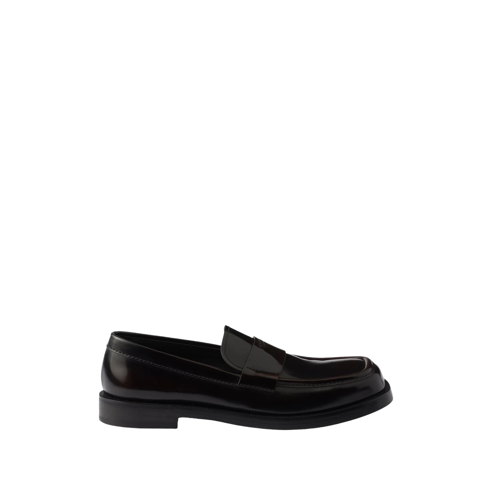 BRUSHED LEATHER LOAFERS