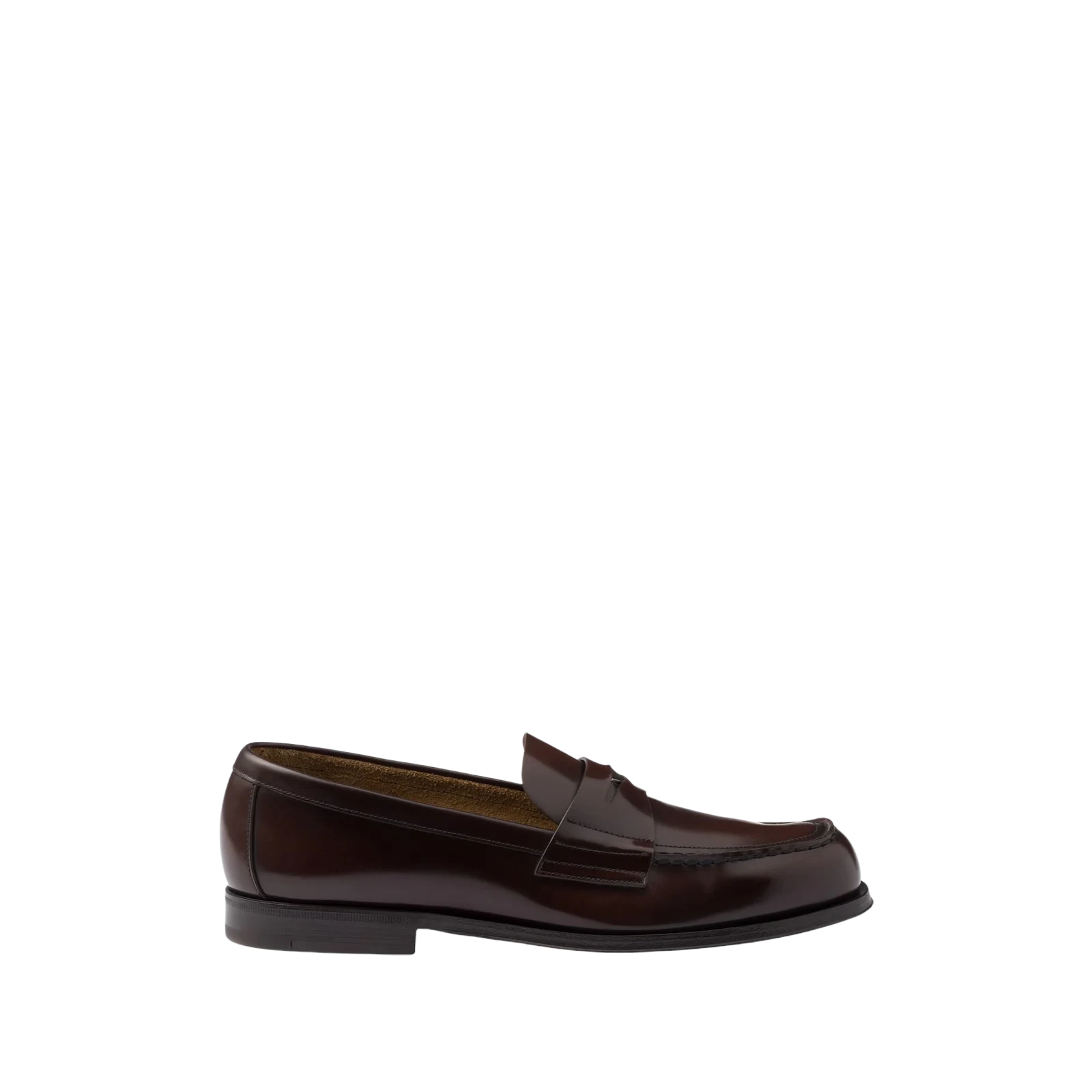 BRUSHED LEATHER LOAFERS