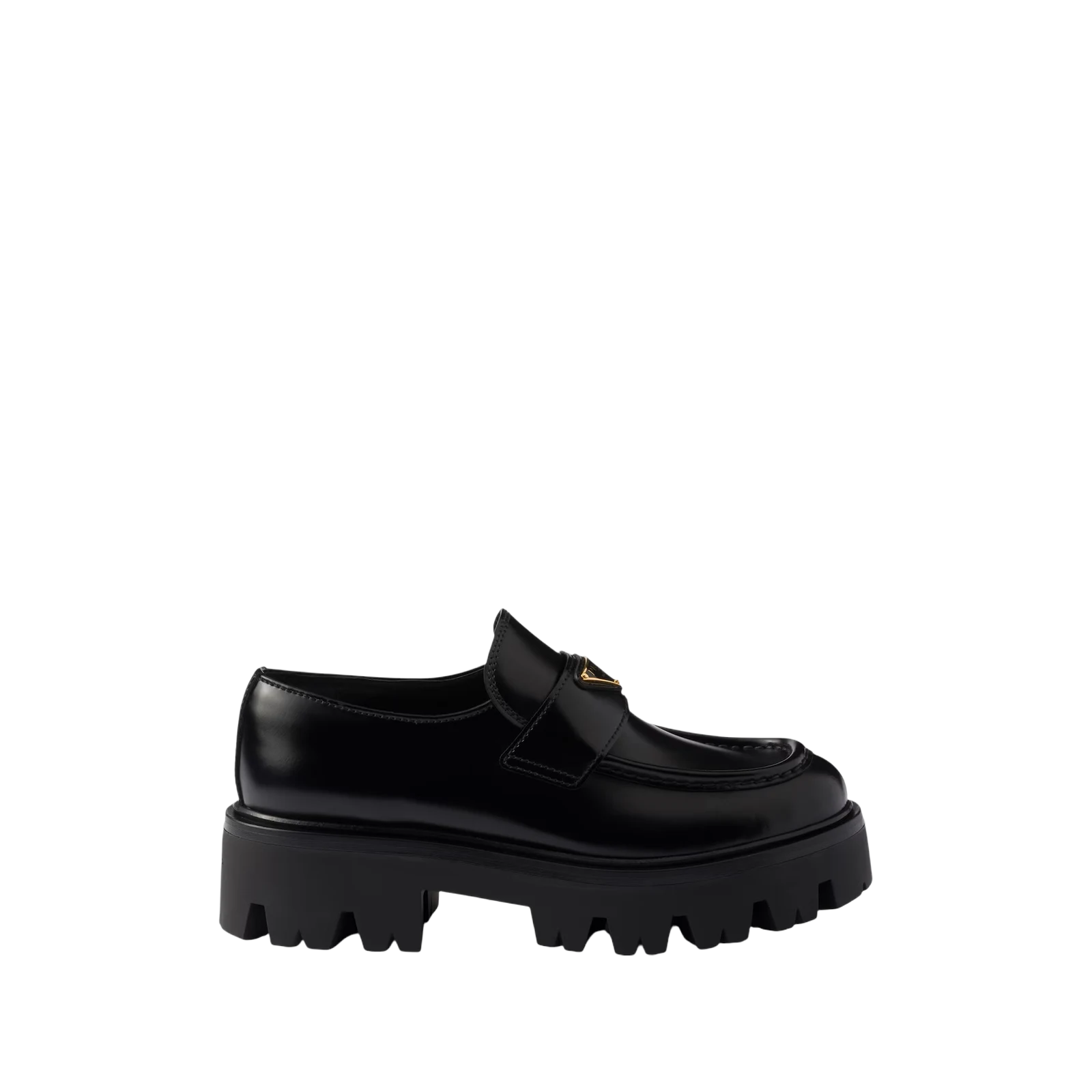 BRUSHED LEATHER LOAFERS