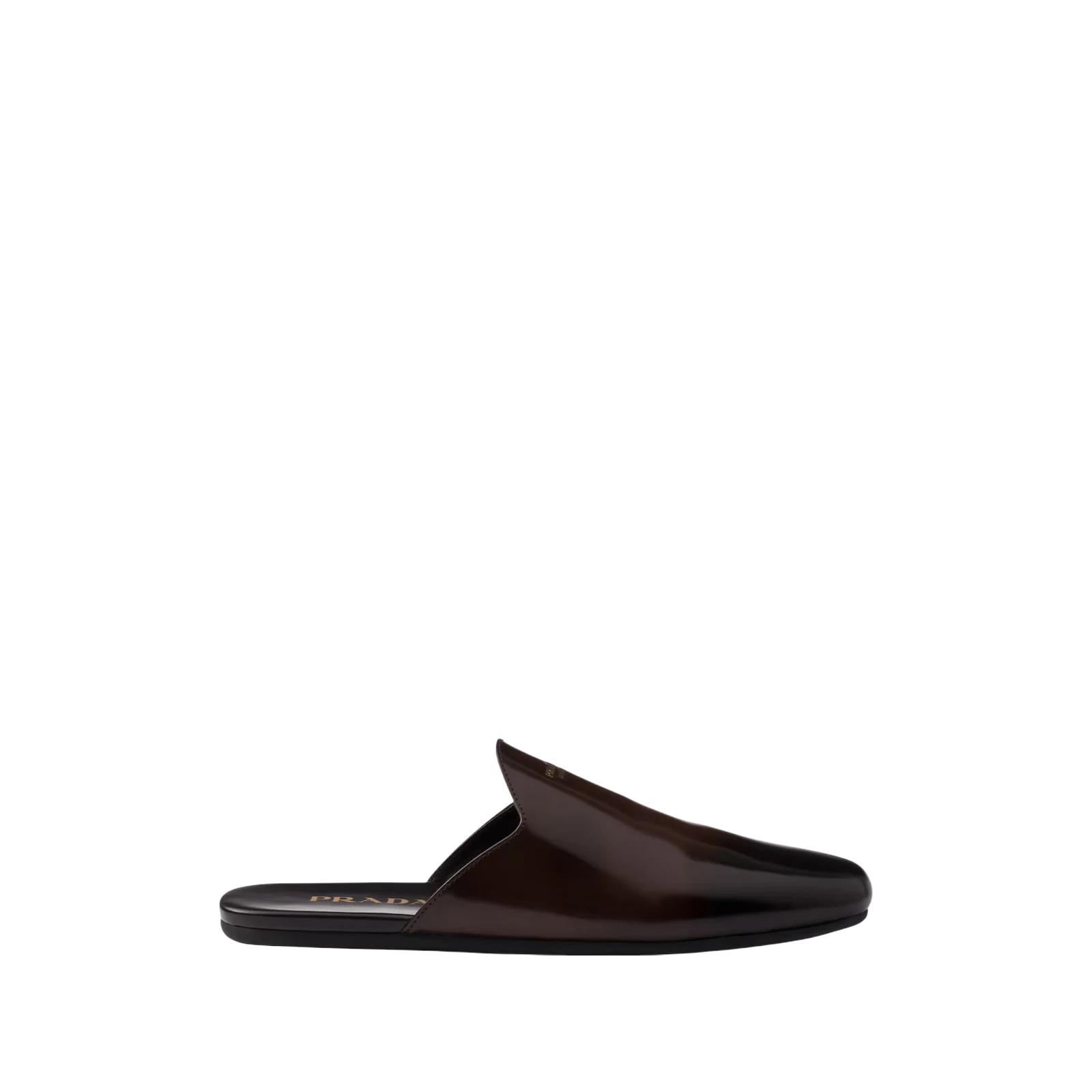 BRUSHED LEATHER MULES