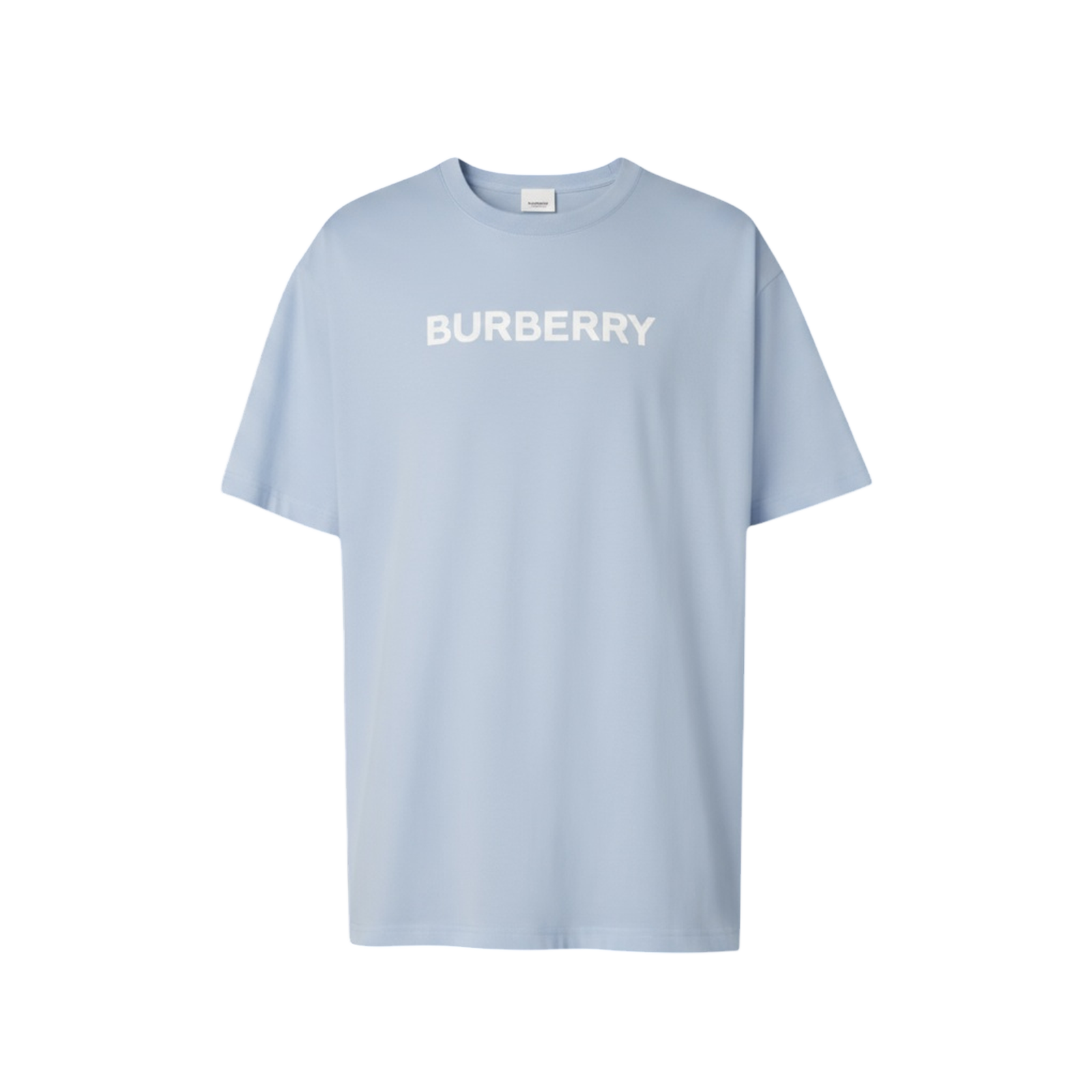 LOGO PRINT COTTON OVERSIZED « LIGHT BLUE »