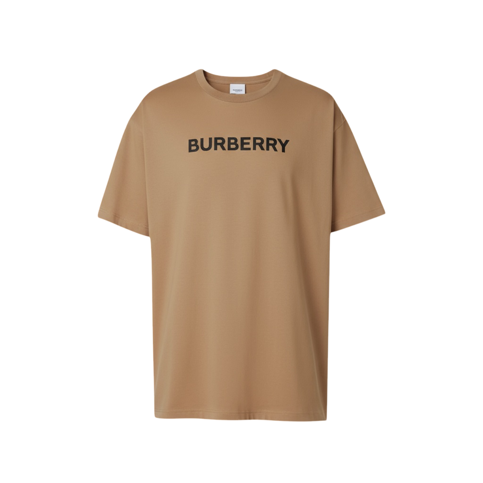 LOGO PRINT COTTON OVERSIZED « BROWN »