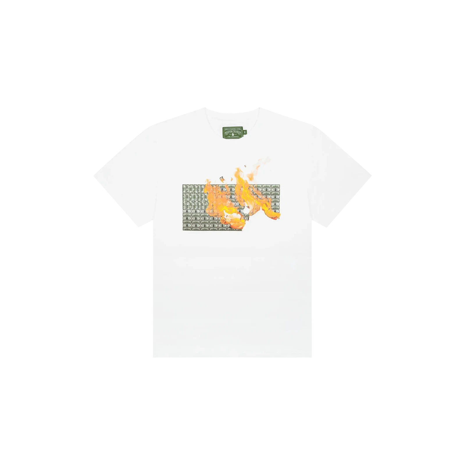 BURN IT ALL TEE « WHITE »