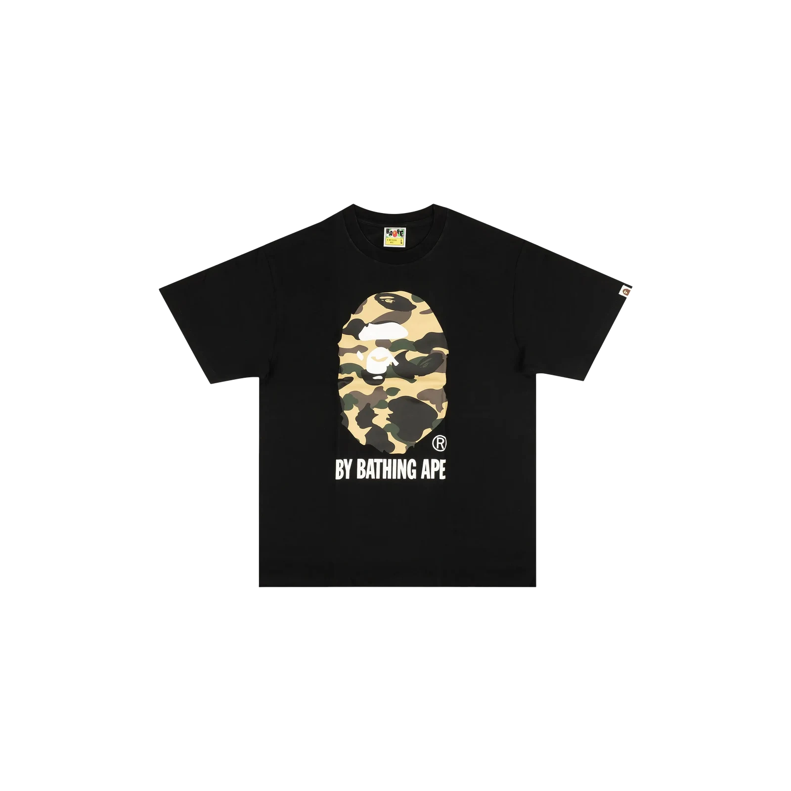 CAMO BIG APE HEAD T-SHIRT « BLACK »
