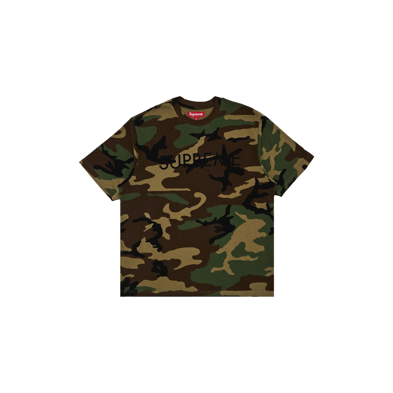 CAPITAL SHORT-SLEEVE TOP « WOODLAND CAMO »