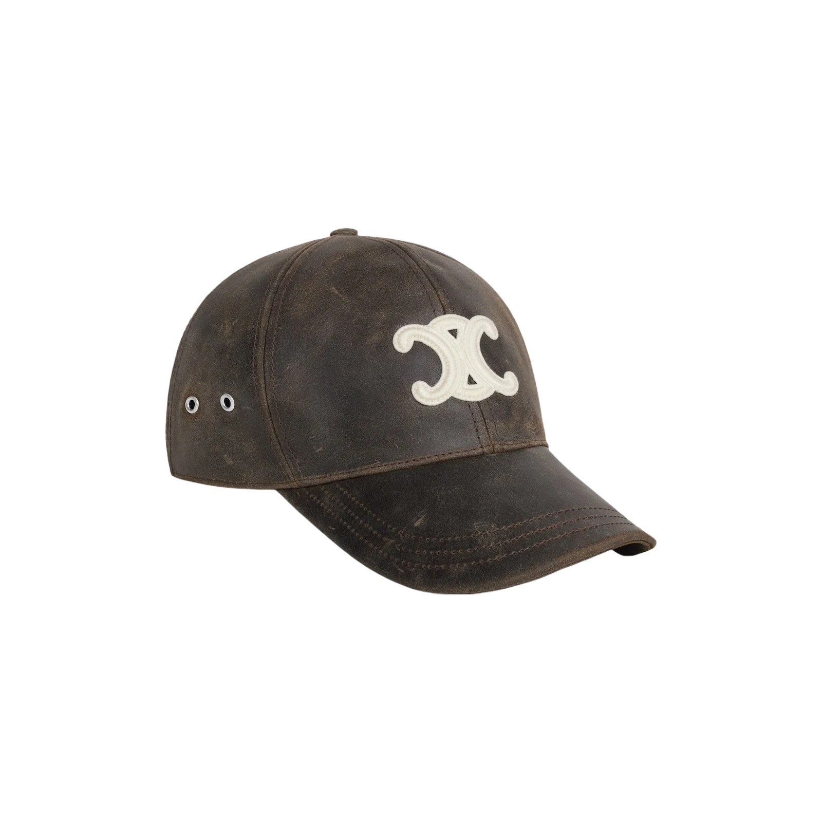 CASQUETTE BASEBALL TRIOMPHE SUÈDE VEAU CIRÉ