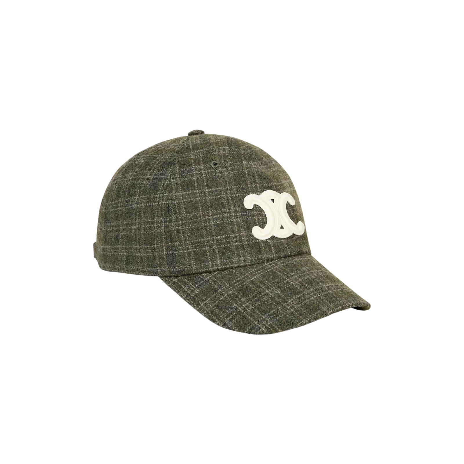 CASQUETTE TRIOMPHE FEUTRE DE LAINE À CARREAUX