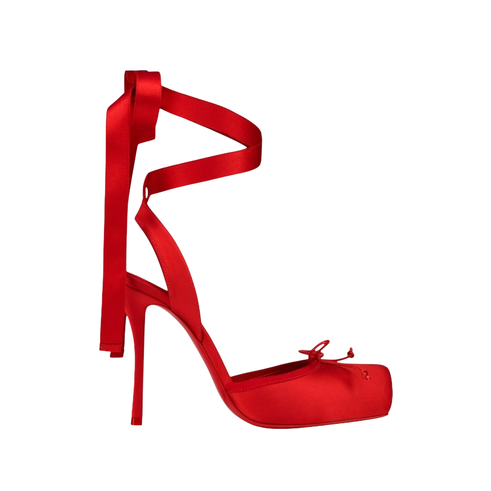 CASSIA LACE UP 100MM « RED »