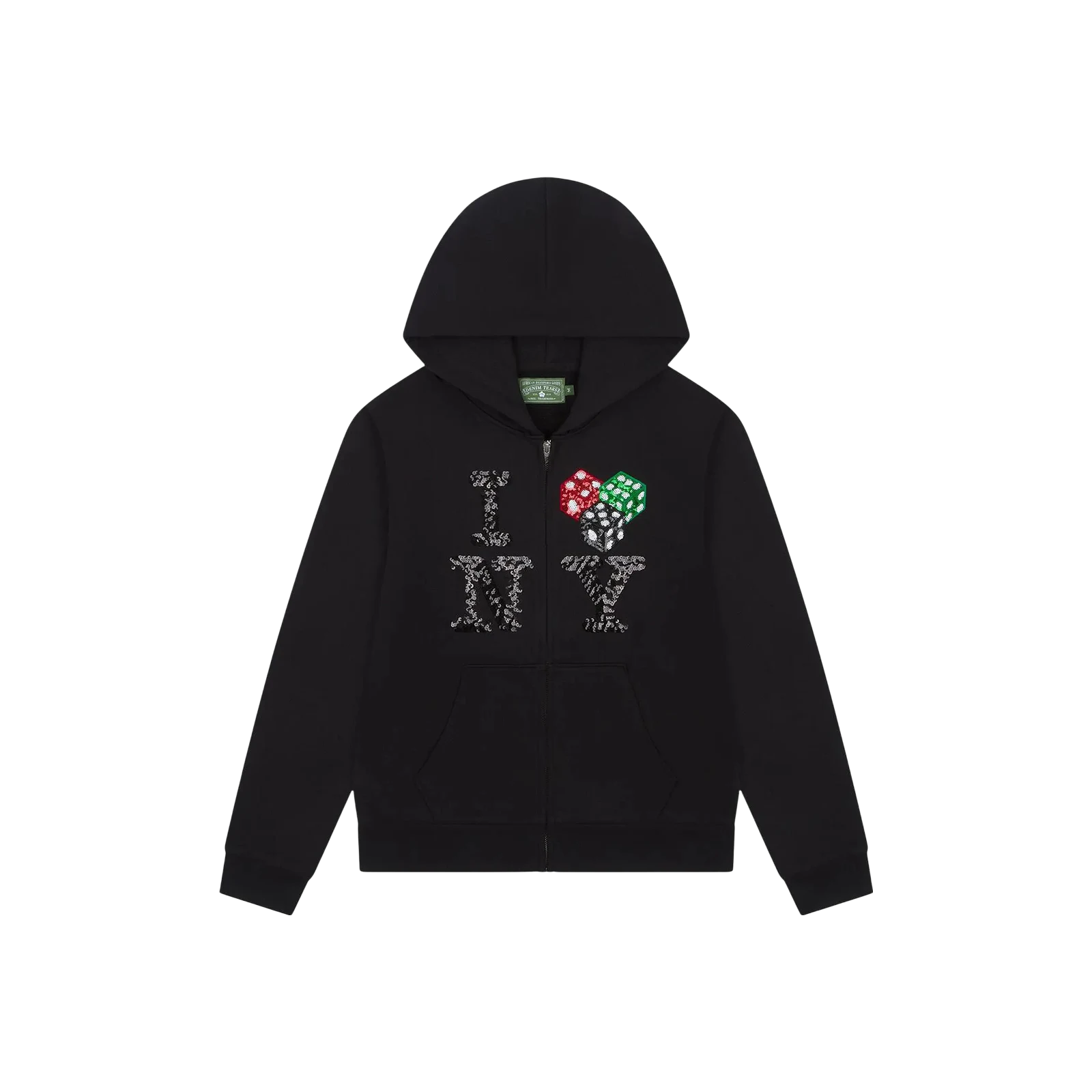 CEE-LO NY ZIP HOODIE « BLACK »