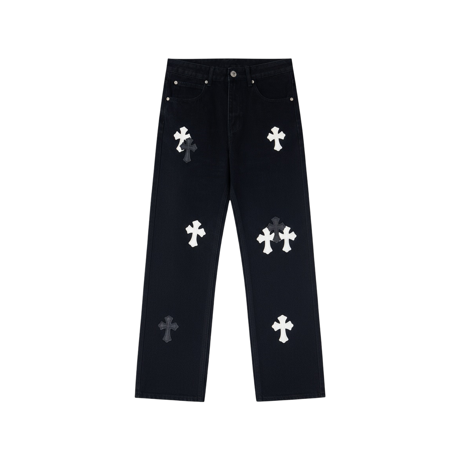 CROSS PATCH CHENGDU JEANS « BLACK WHITE »