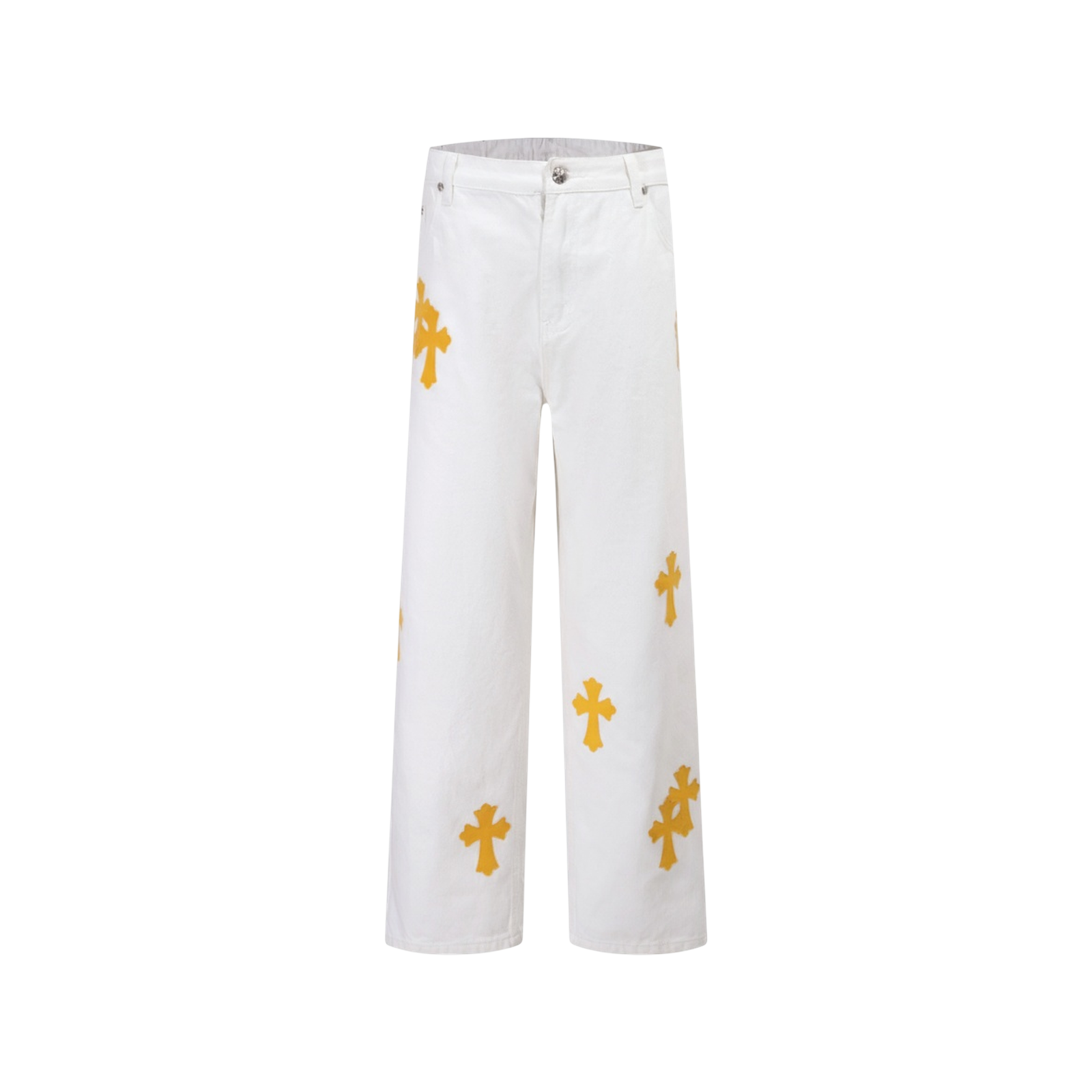 CROSS PATCH JEANS « ORANGE »