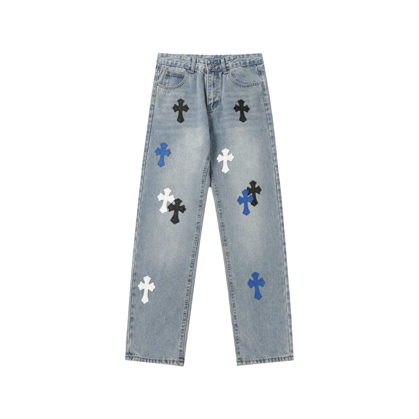 CROSS PATCH JEANS « BLACK BLUE »