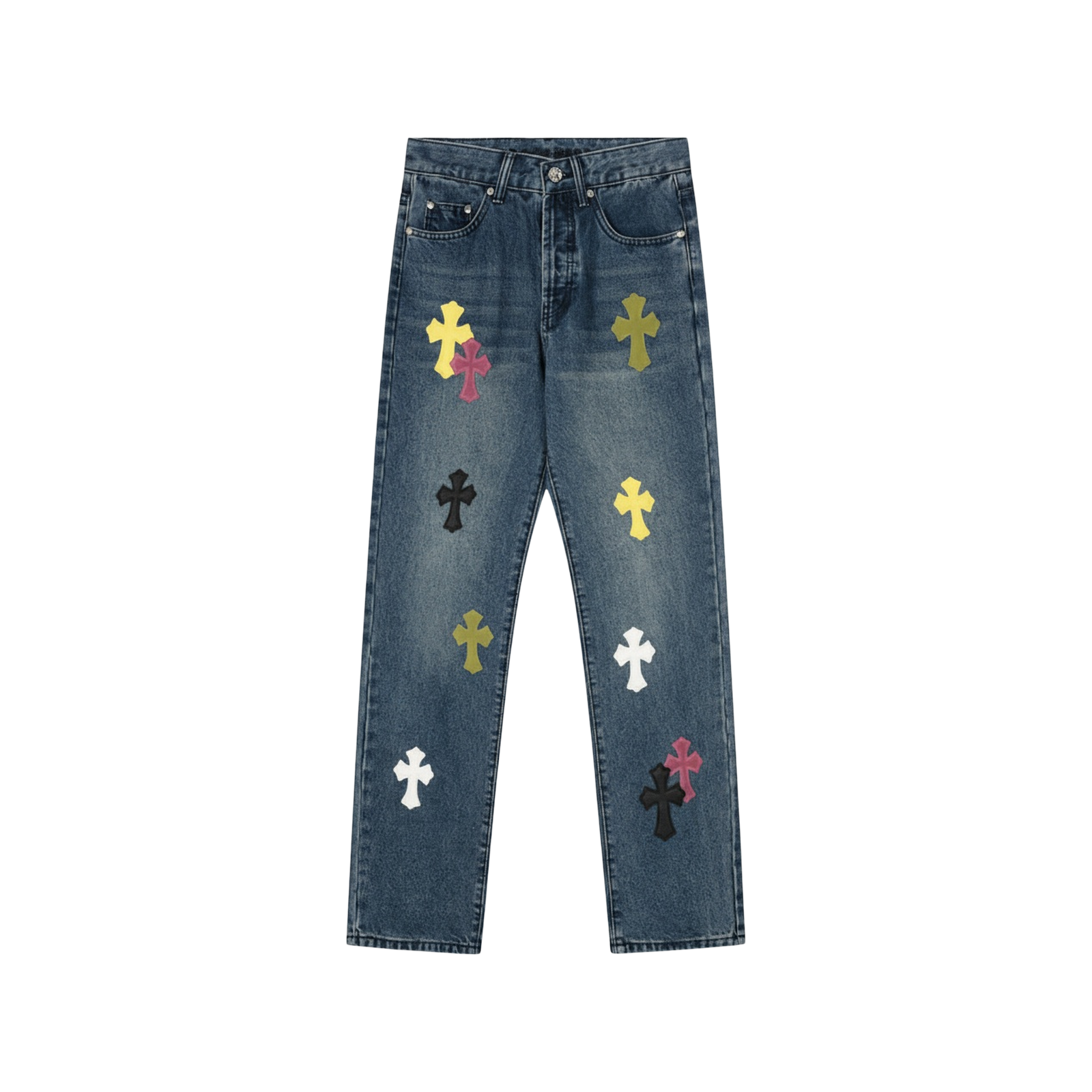 CROSS PATCH JEANS « MULTI »