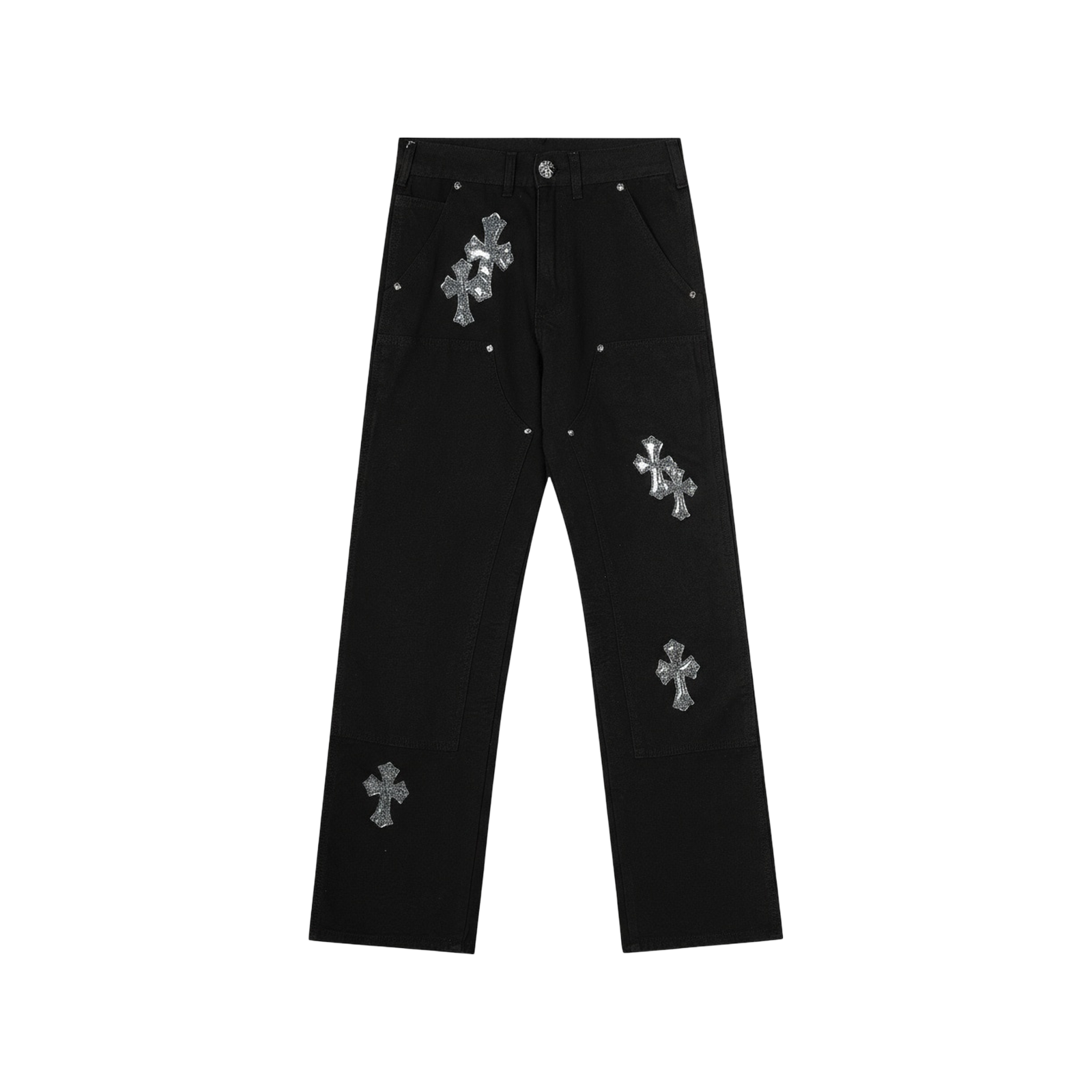 CROSS PATCH JEANS « BLACK »