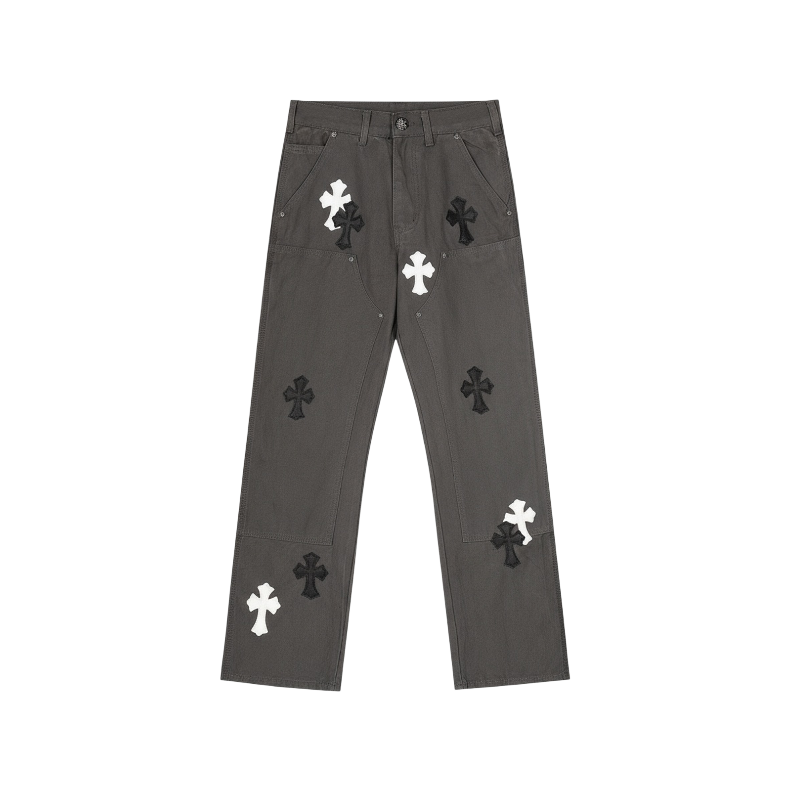 CROSS PATCH JEANS « GREY »