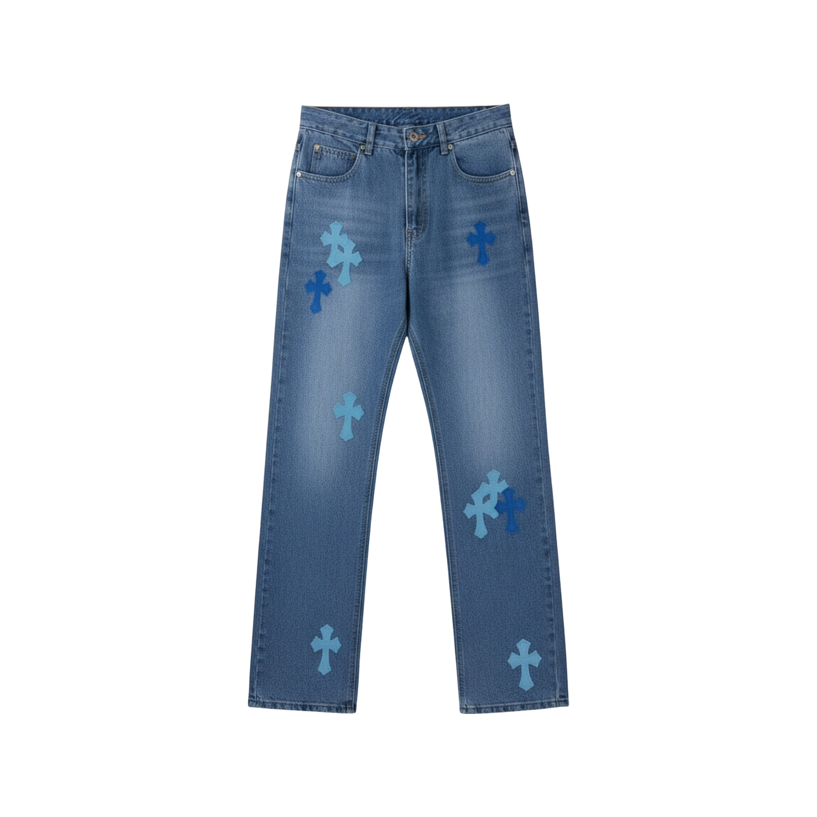 CROSS PATCH JEANS « BLUE »