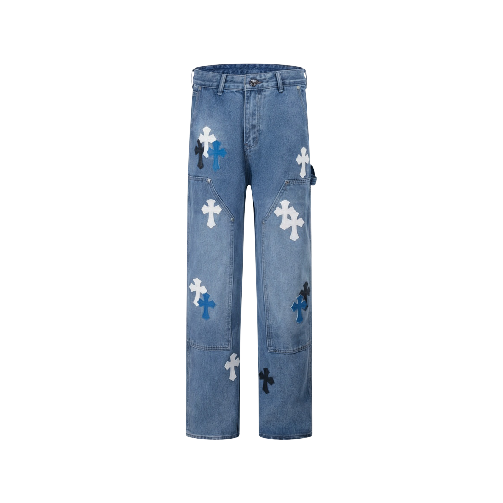 CROSS PATCH JEANS « BLUE »