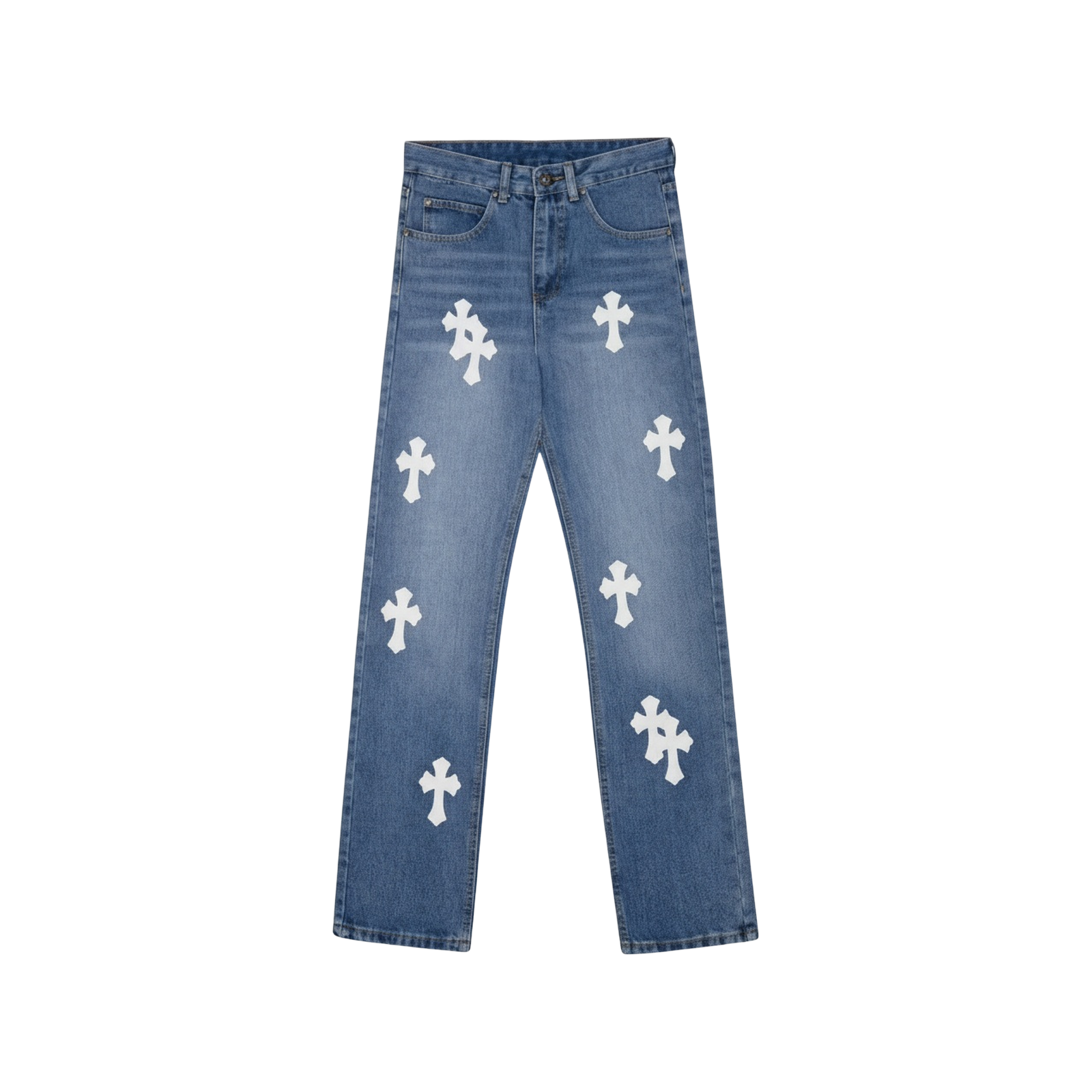 CROSS PATCH JEANS « WHITE »