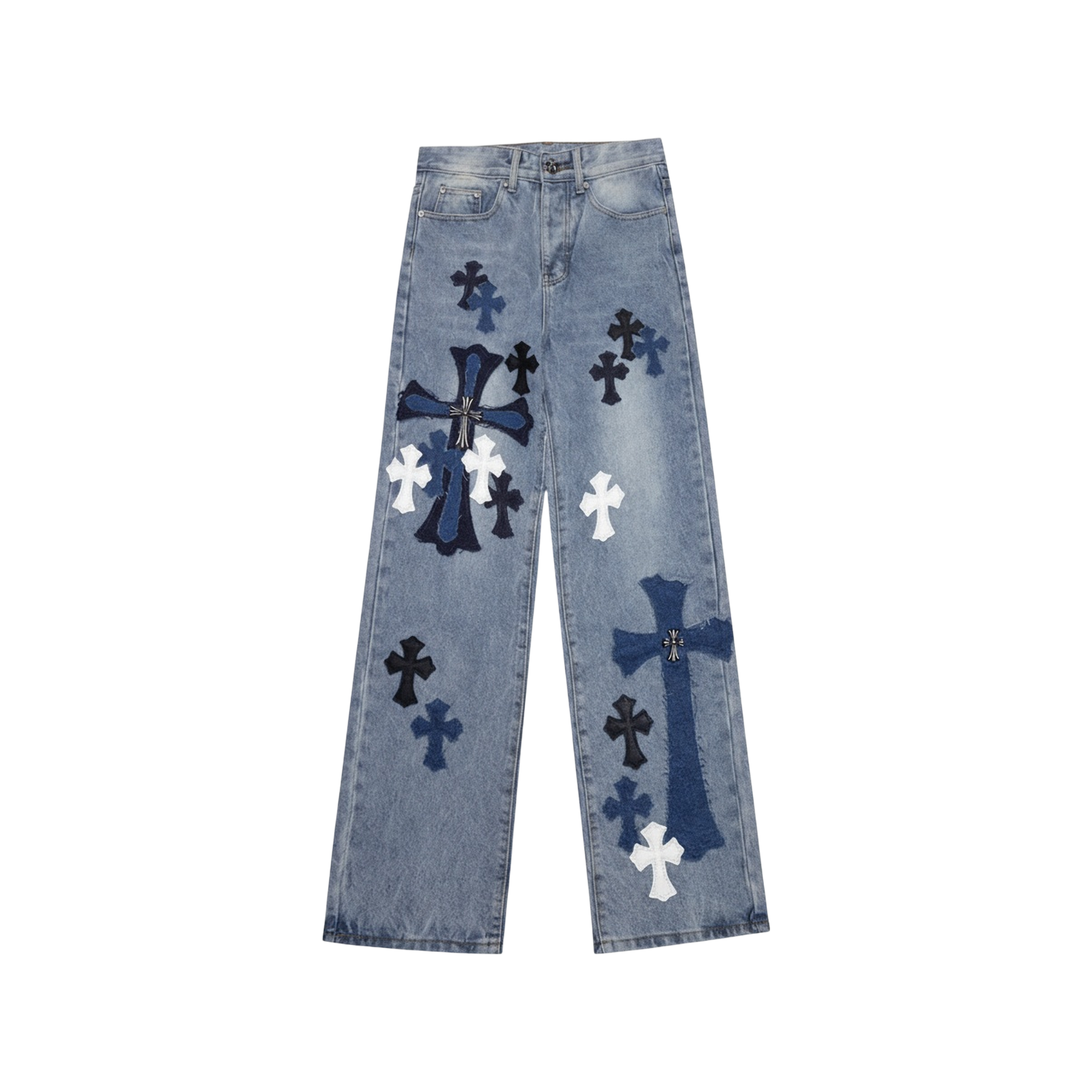 CROSS PATCH JEANS « BLUE »