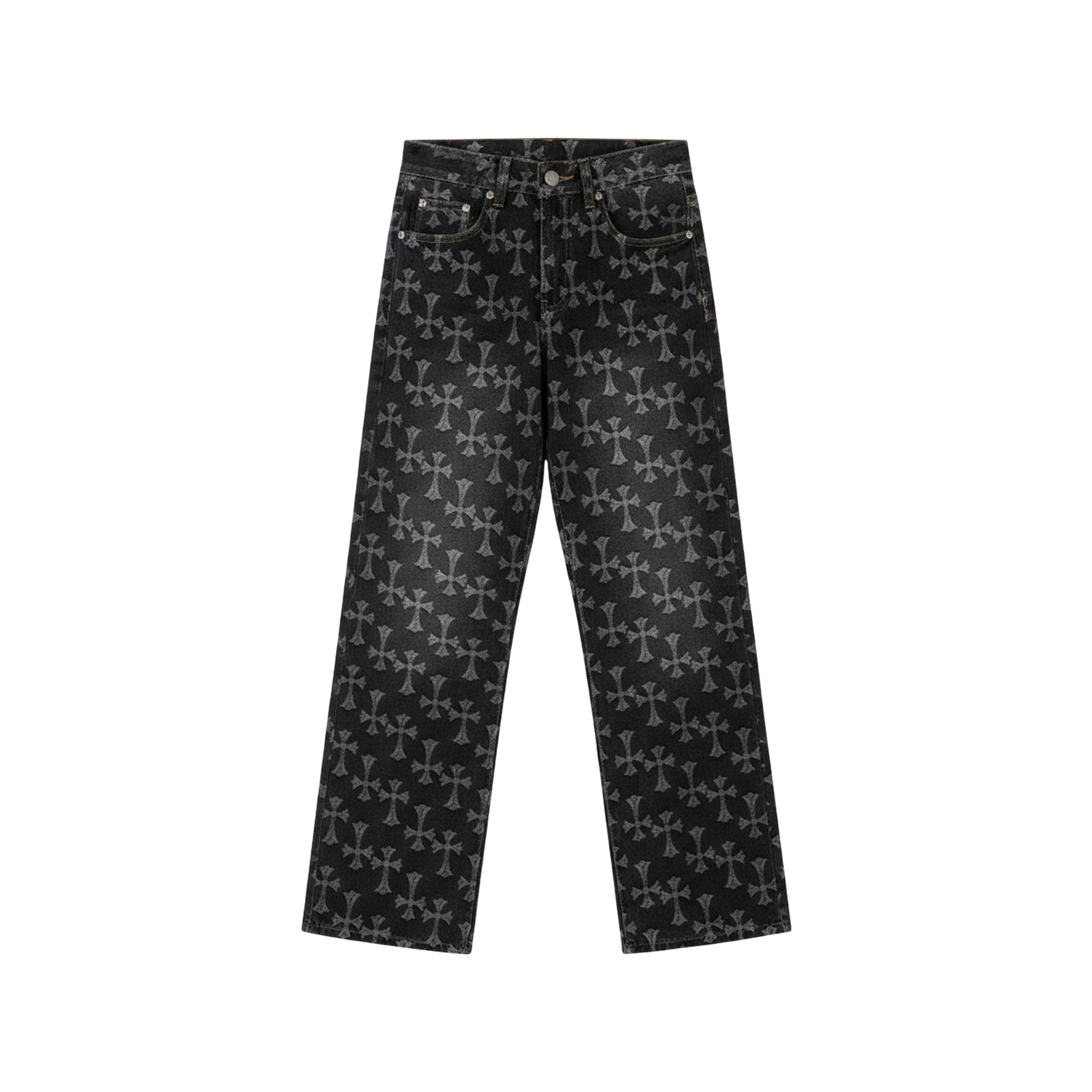 CROSS PATCH JEANS « BLACK »