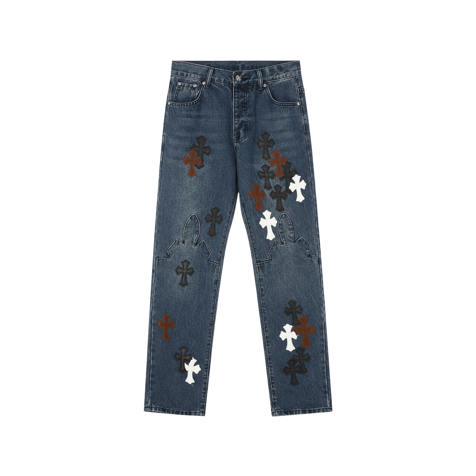CROSS PATCH JEANS « BLACK BROWN »