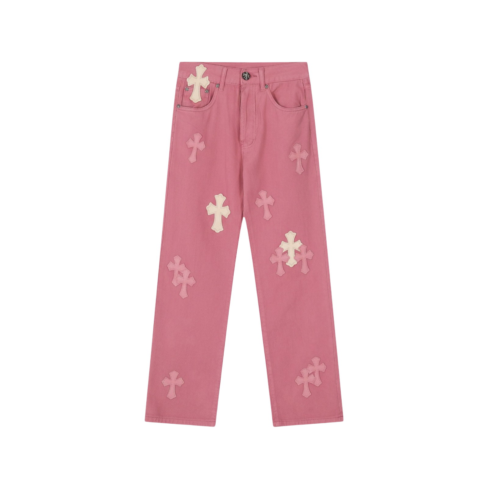 CROSS PATCH JEANS « PINK »