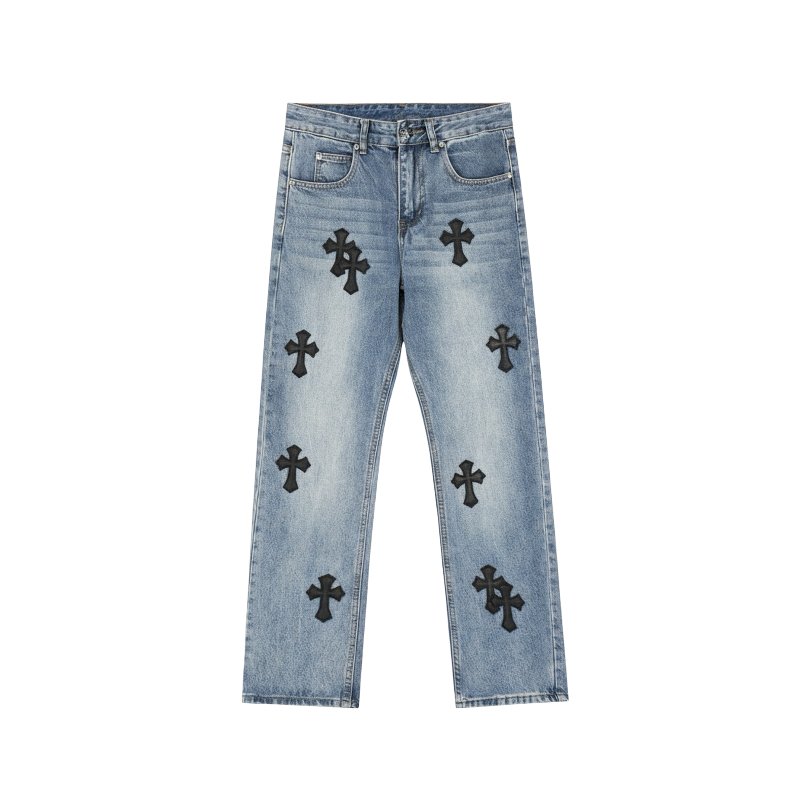 CROSS PATCH JEANS « BLACK »