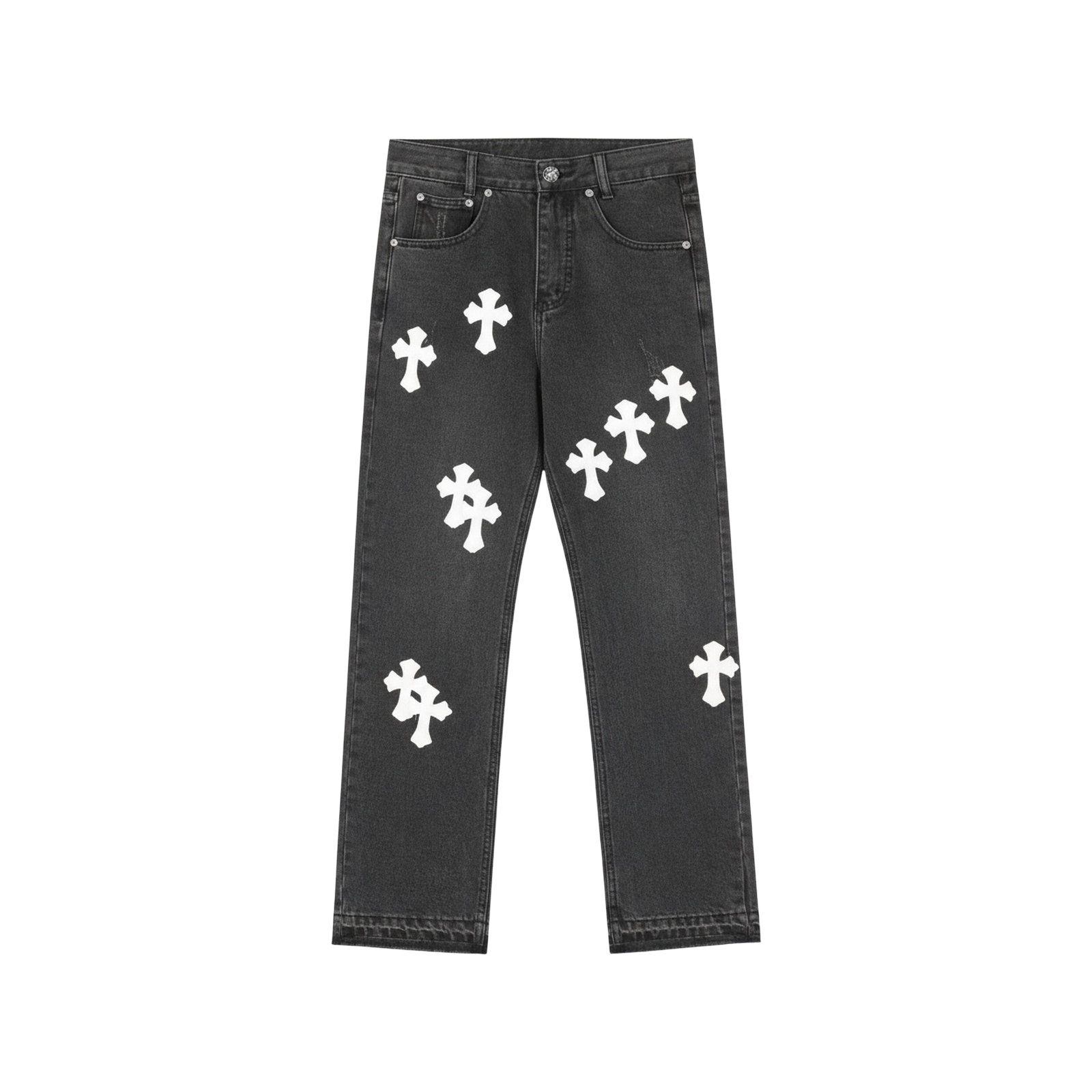CROSS PATCH JEANS « WHITE »