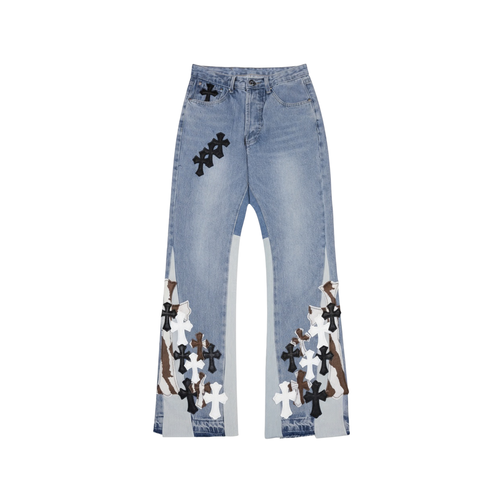 CROSS PATCH JEANS « BLACK BROWN »