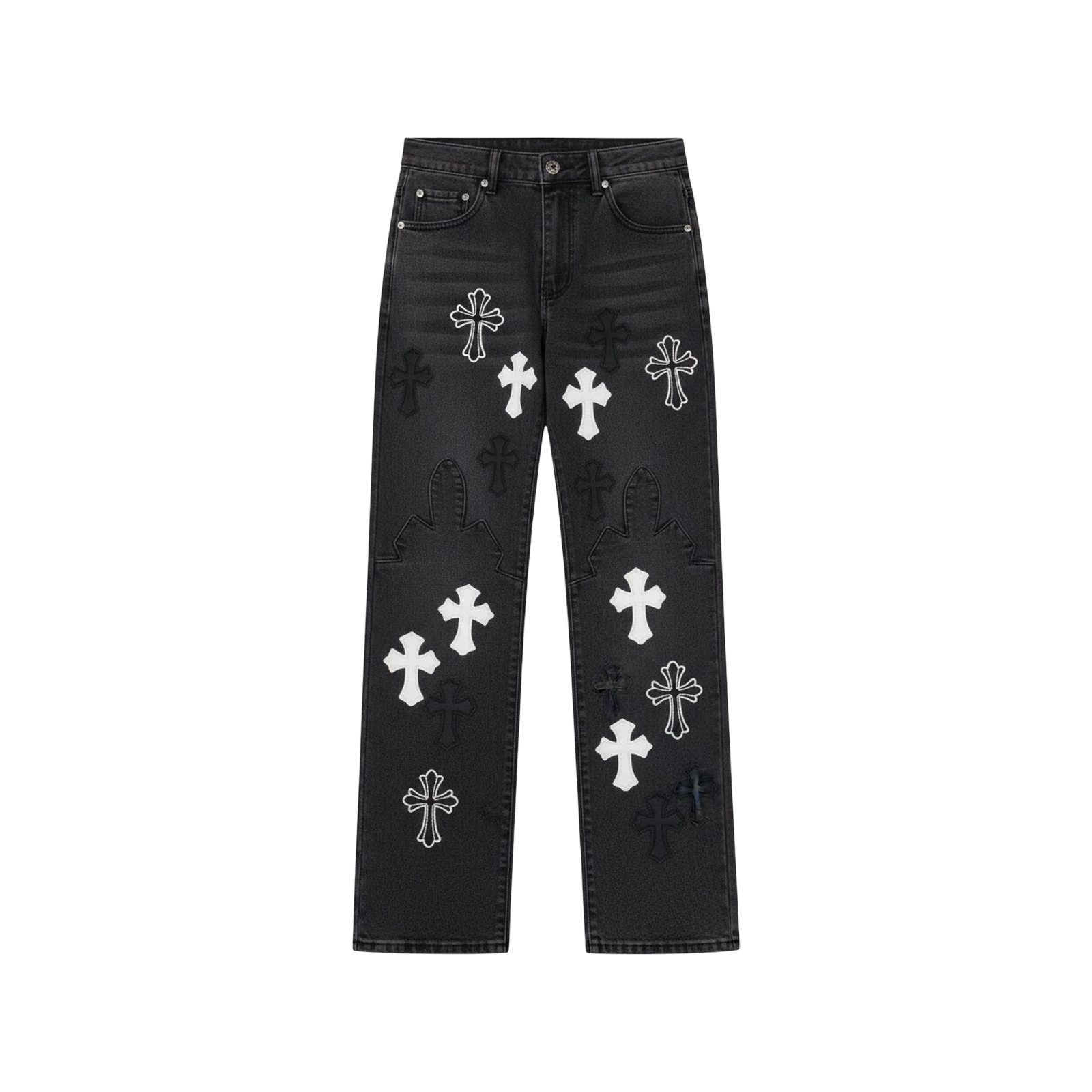CROSS PATCH JEANS « BLACK »