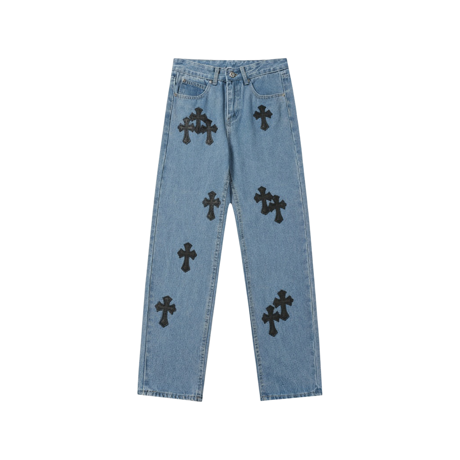 CROSS PATCH JEANS « BLACK »