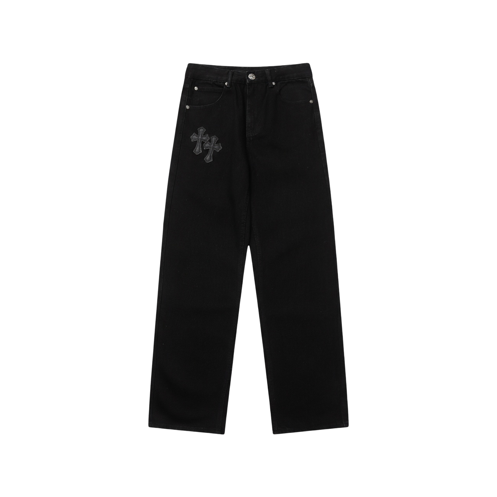 CROSS PATCH JEANS « BLACK »