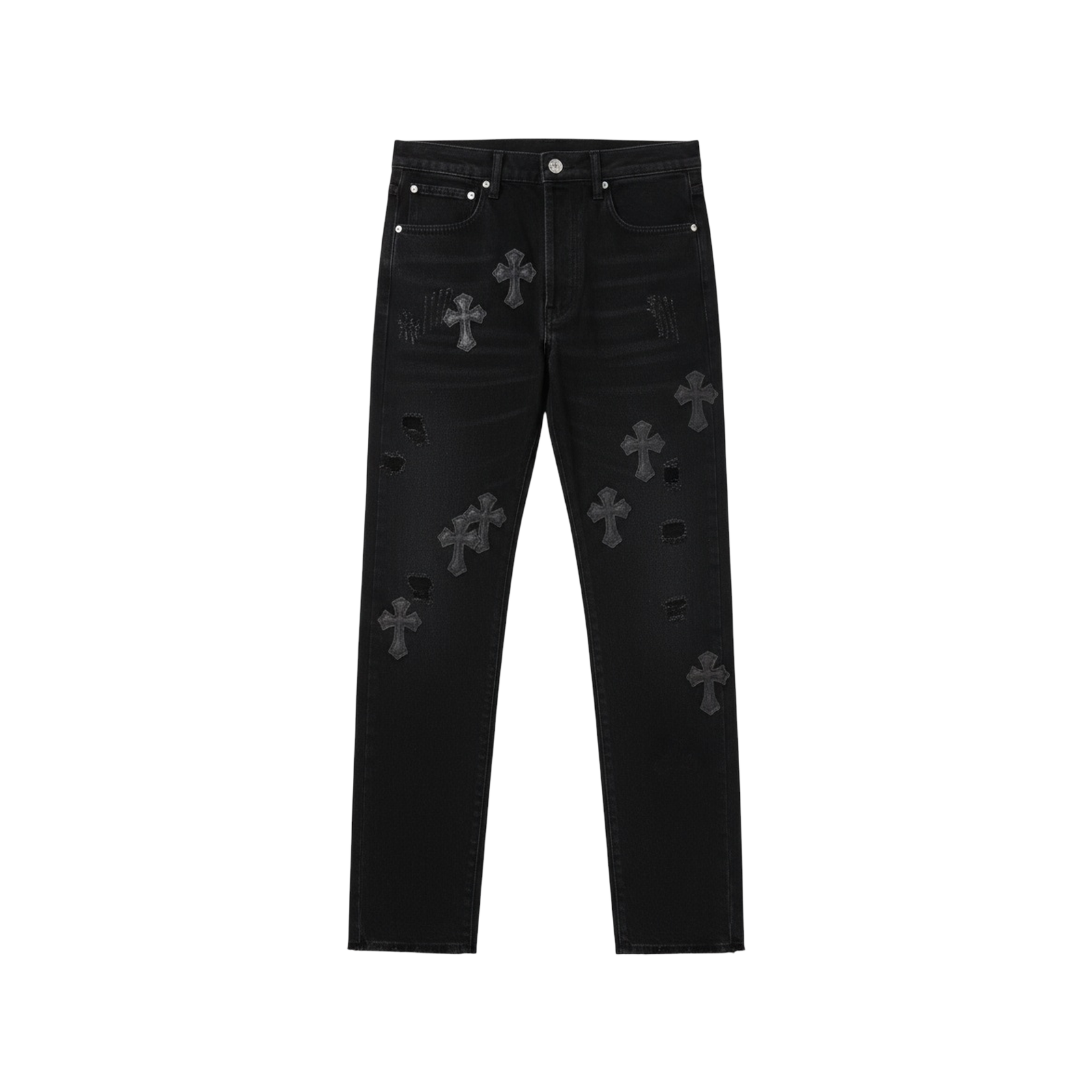 CROSS PATCH JEANS « BLACK »
