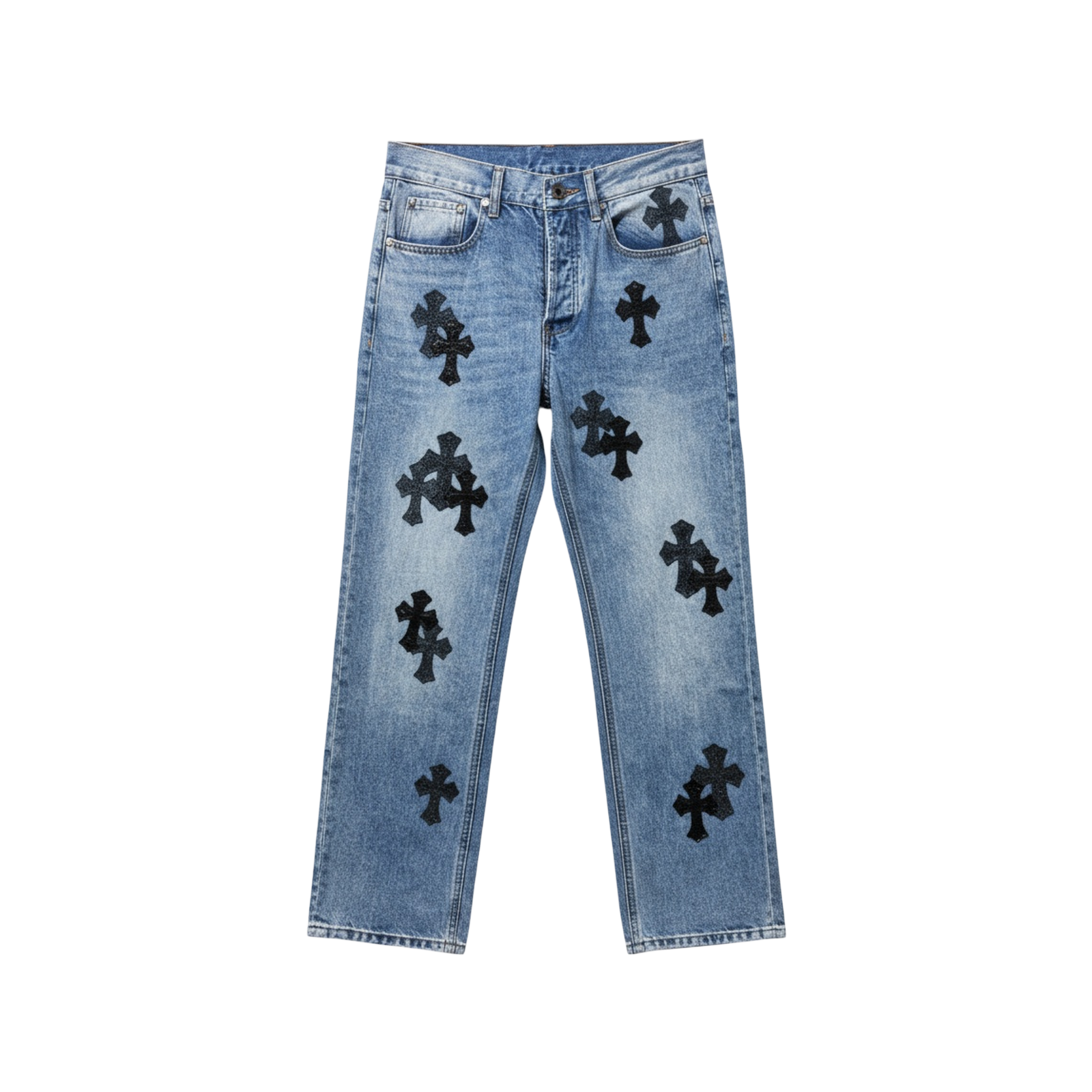 CROSS PATCH JEANS « BLACK »