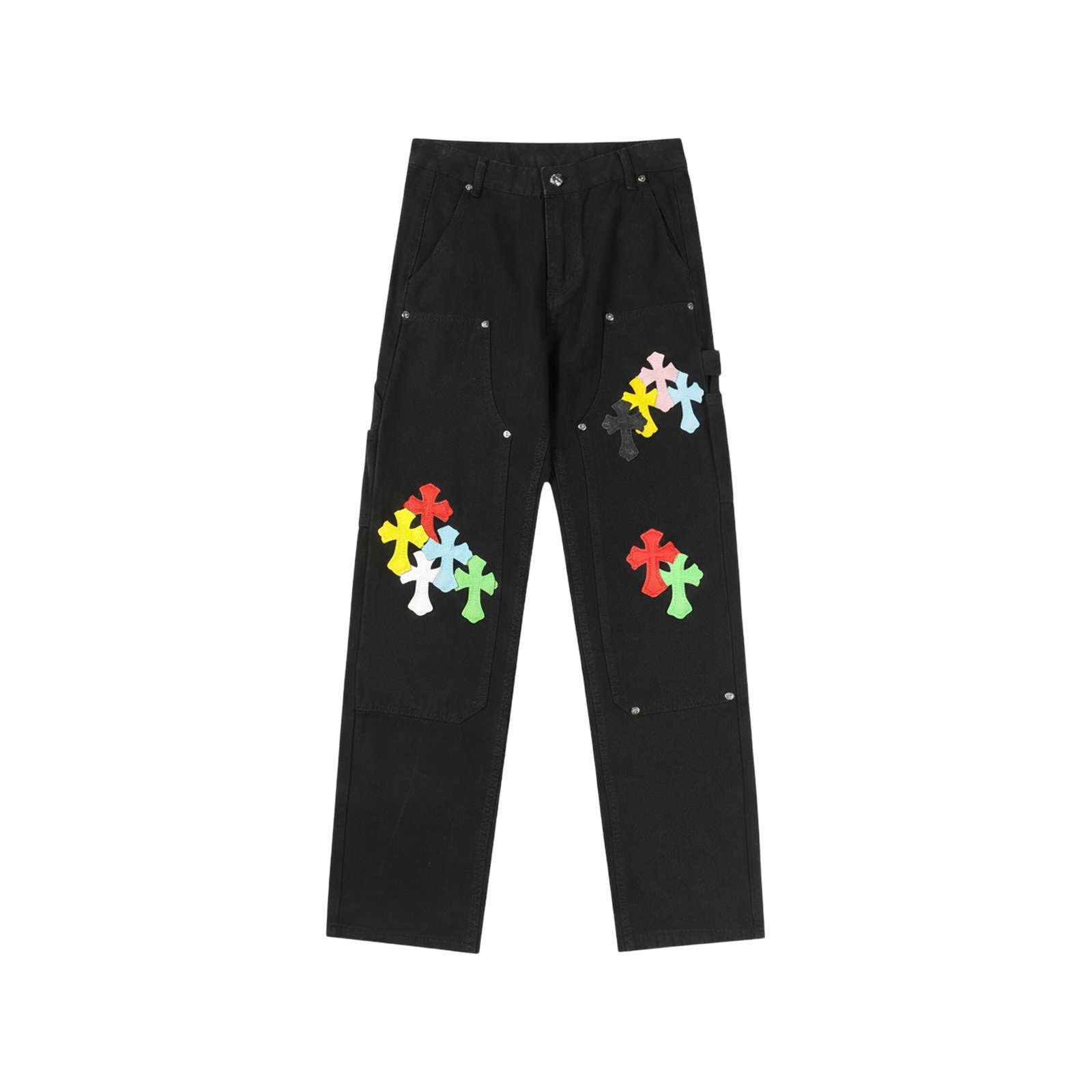CROSS PATCH JEANS « MULTI »