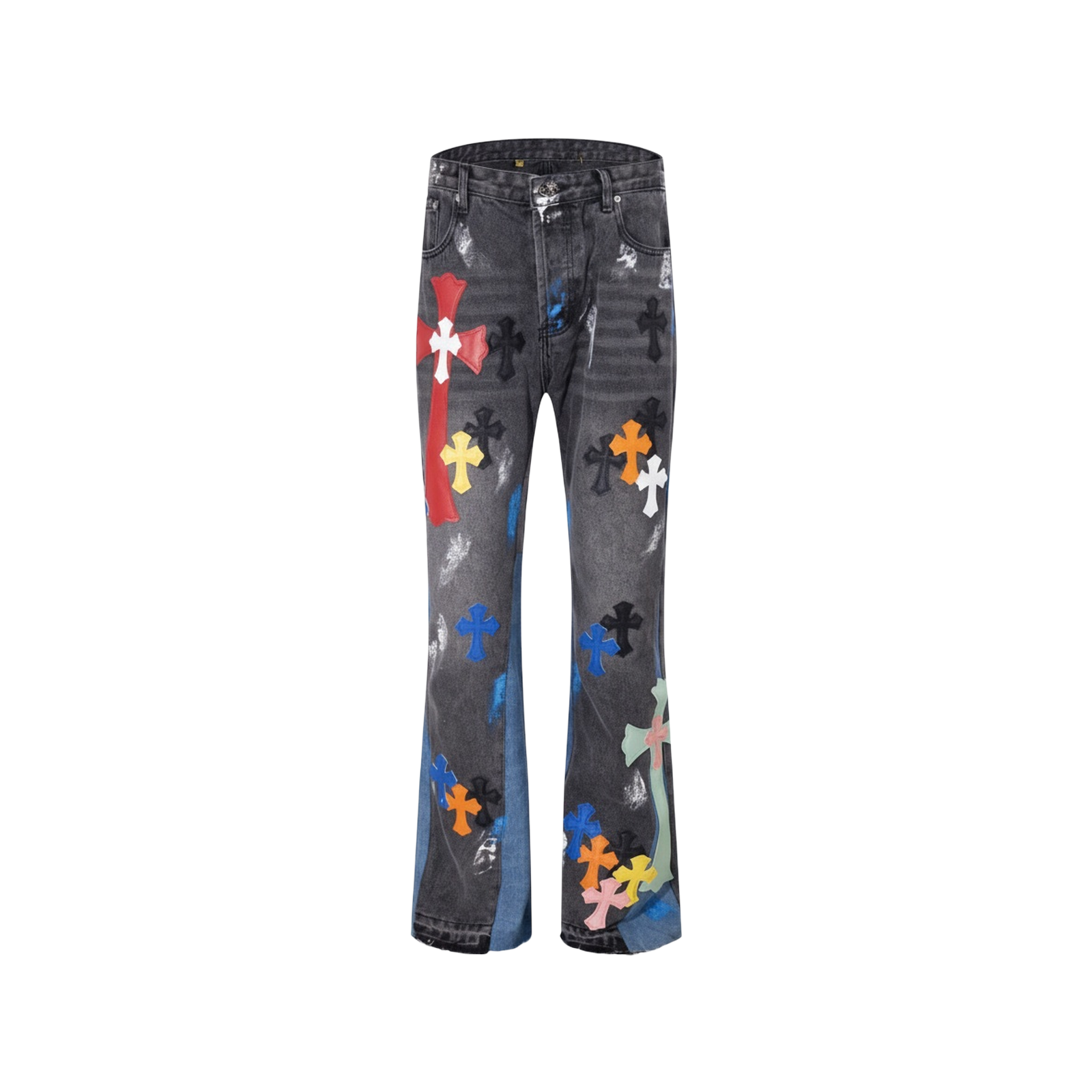 CROSS PATCH JEANS « MULTI »