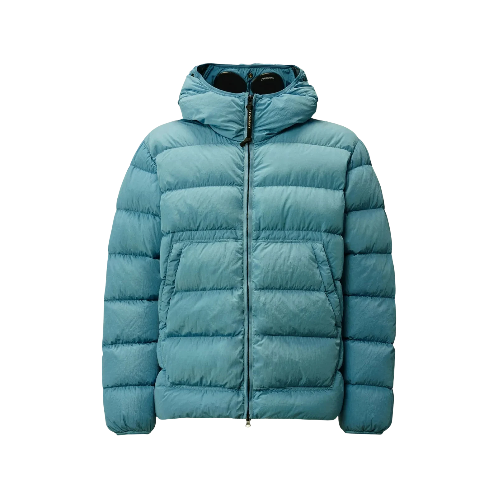CHROME-R GOGGLE DOWN JACKET « BLUE »