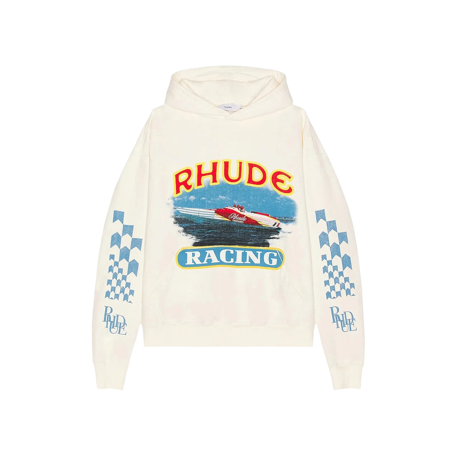 CIGARETTE RACING HOODIE « VINTAGE WHITE »
