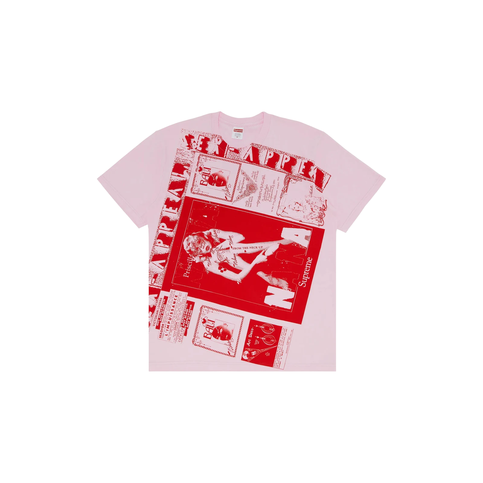 COLLAGE TEE « LIGHT PINK »