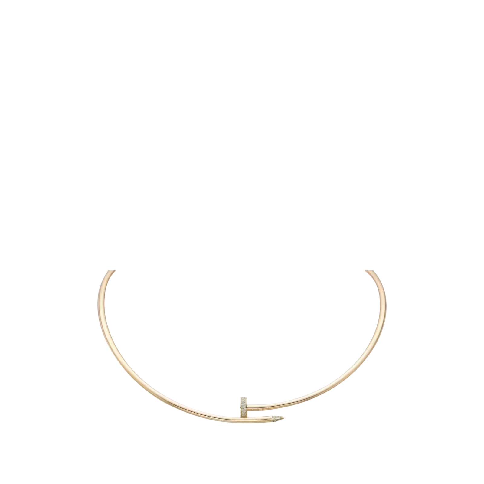 COLLIER TORQUE JUSTE UN CLOU PETIT DIAMANTS