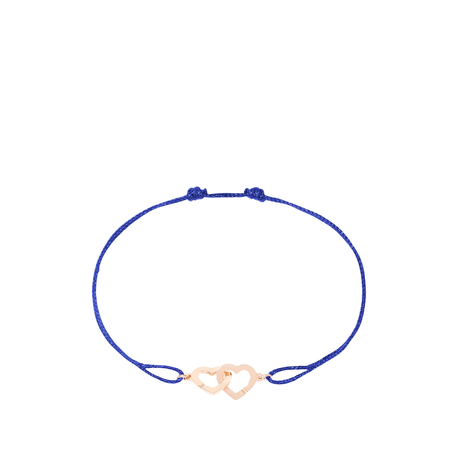 CORDON DOUBLE CŒUR « BLUE »