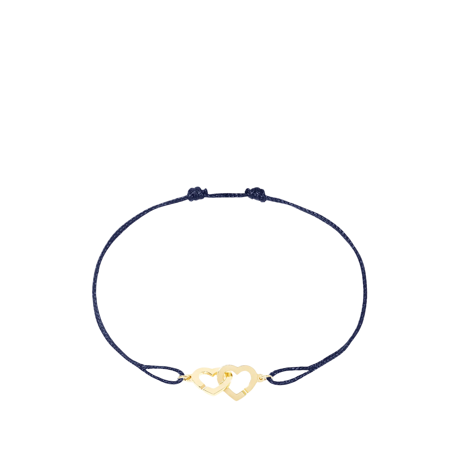 CORDON DOUBLE CŒUR « BLUE »