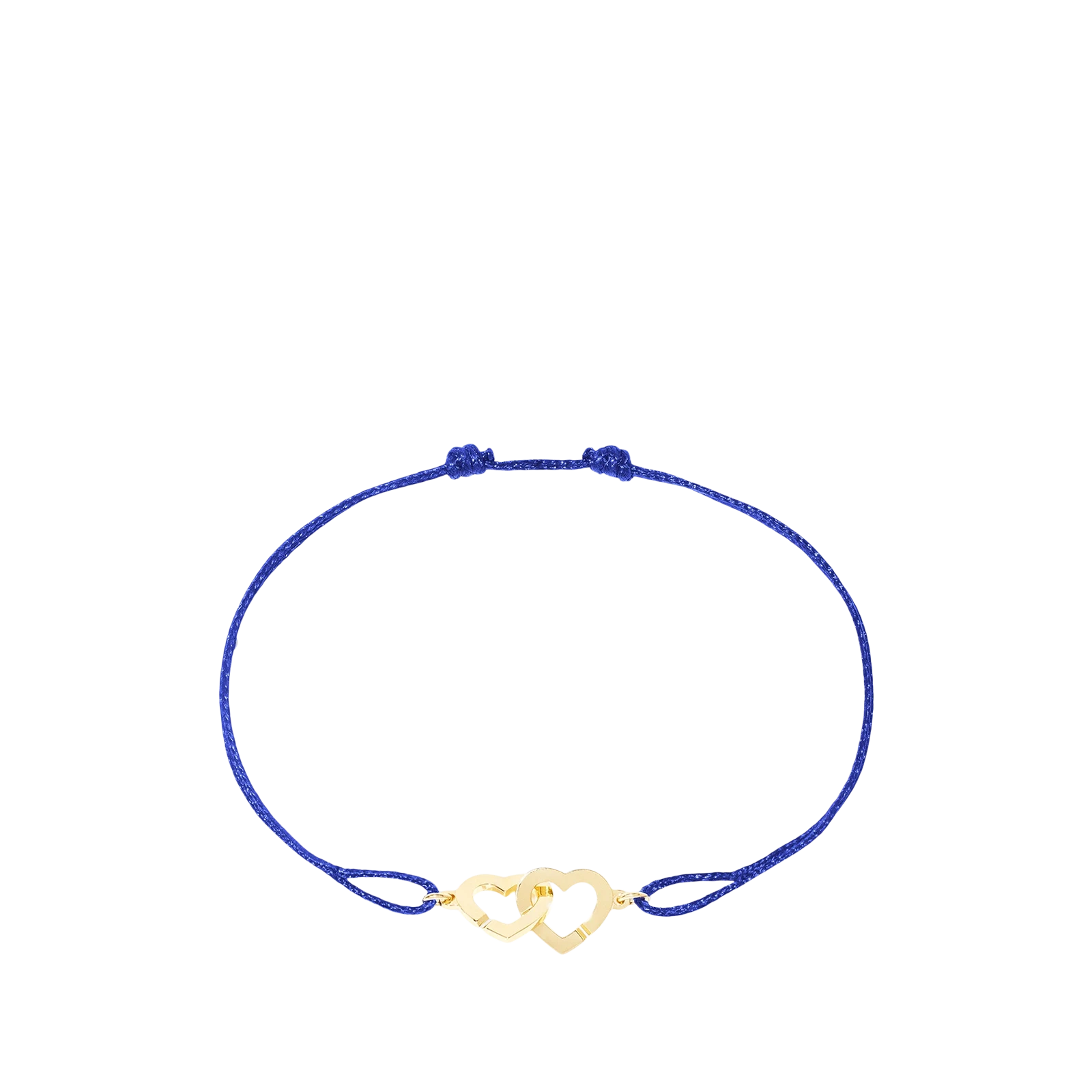 CORDON DOUBLE CŒUR « BLUE »