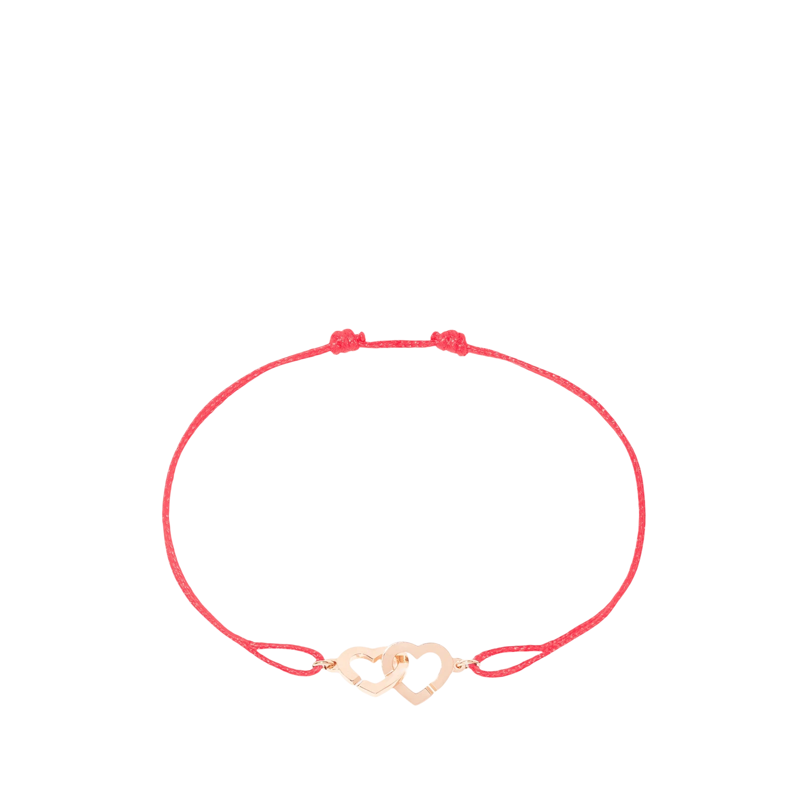 CORDON DOUBLE CŒUR « PINK »
